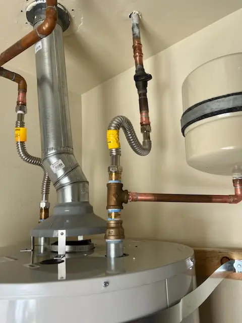 Water heater installation and plumbing repair in Darnall
