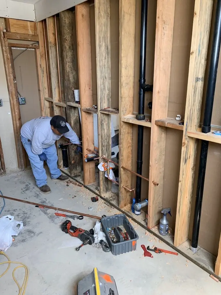 Commercial rough-in plumbing for Gas Line Repair in Darnall